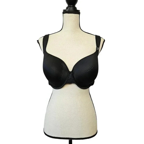 Torrid Curve Black Sexy Full Coverage Lined Supportive Bra 42C - Picture 1 of 8
